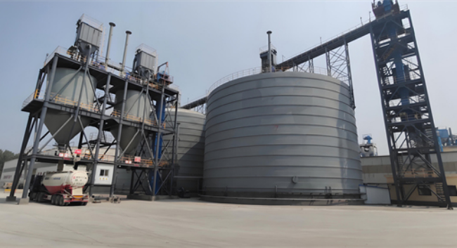 喀什粉煤灰钢板仓建造施工容易出现的问题